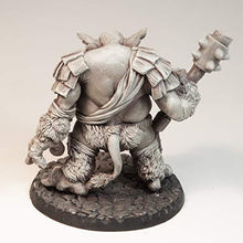 Load image into Gallery viewer, Stonehaven Miniatures Old Troll Miniature Figure, 100% Urethane Resin - 65mm Tall - (for 28mm Scale Table Top War Games) - Made in USA
