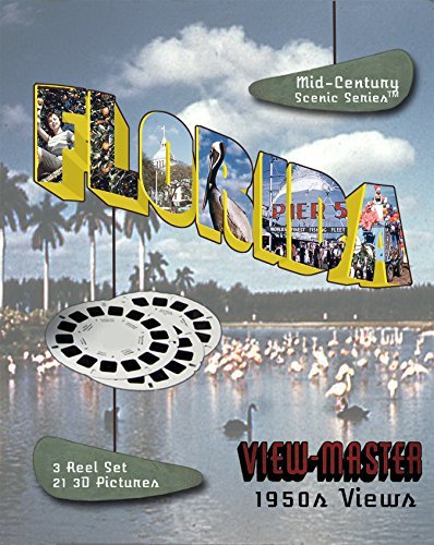 Florida 1950s 3D Views - Classic ViewMaster - 3 Reel Set Souvenir