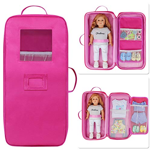 ZITA ELEMENT 18 Inch American Doll Accessories Doll Suitcase