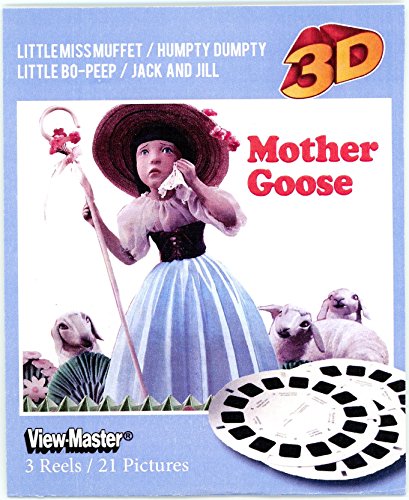 ViewMaster Mother Goose Classic Clay Figure Art - 3Reels, 21 3D images