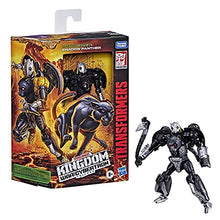 Load image into Gallery viewer, Transformers Toys Generations War for Cybertron: Kingdom Deluxe WFC-K31 Shadow Panther Action Figure - Kids Ages 8 and Up, 5.5-inch
