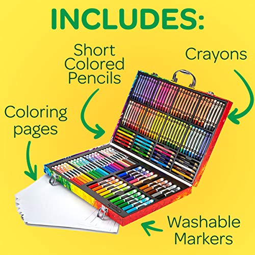 Crayola Inspiration Art Case Coloring Set, Gift for Kids Age 5+