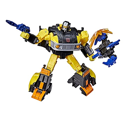 Transformers Generations War for Cybertron Golden Disk Collection Chapter 2, Autobot Jackpot with Sights, Ages 8 and Up, 5.5-inch (Amazon Exclusive)