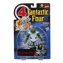 Load image into Gallery viewer, Marvel Hasbro Legends Series Retro Fantastic Four Psycho-Man 6-inch Action Figure Toy, Includes 1 Accessory
