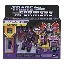 Load image into Gallery viewer, Transformers 2021 Modern Figure in Retro Packaging Decepticon Headmaster Mindwipe with Vorath
