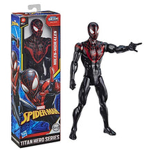 Load image into Gallery viewer, Marvel E85255X3 Spider-Man: Titan Series Miles Morales 30-cm-Scale Super Hero Action Figure Toy, Multi Colour
