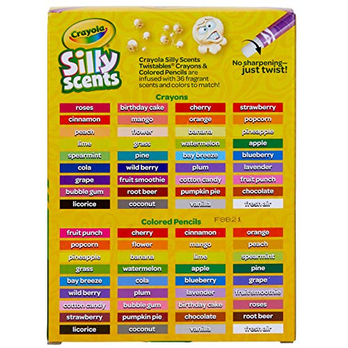 Crayola 529624 Silly Scents Twistables Scented Crayons 24Box - No.1 Branded  Toys Store on lowest price 100% original toys