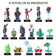 Load image into Gallery viewer, Maikerry 16Pcs Plants vs Zombies Figures PVZ Figurines Cupcake Figures Decorative Toys
