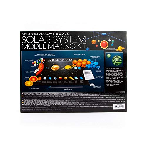 3D Glow Solar System Model Kit