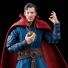 Load image into Gallery viewer, Spider-Man Marvel Legends Series Doctor Strange 6-inch Collectible Action Figure Toy and 4 Accessories and 1 Build-A-Figure Part(s), Multicolor
