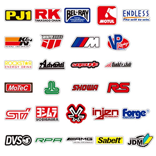 3 Blatt Motocross-Aufkleber, Roller Sticker, Motorrad Aufkleber, Racing  Aufkleber, Geeignet für Autos, Rennwagen und Motorräder : : Auto &  Motorrad