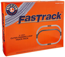 Load image into Gallery viewer, Lionel FasTrack Electric O Gauge, Outer Passing Loop Add-on Pack
