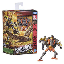 Load image into Gallery viewer, Transformers Toys Generations War for Cybertron: Kingdom Deluxe WFC-K14 Airazor Action Figure - Kids Ages 8 and Up, 5.5-inch

