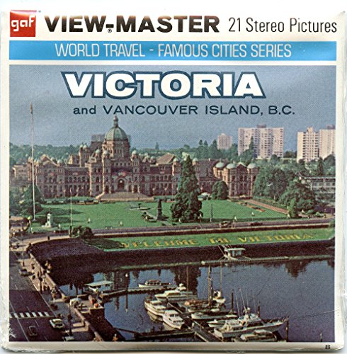 Classic ViewMaster- Victoria and Vancouver Island, British Columbia - ViewMaster Reels 3D- unsold store Stock- Never opened