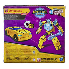 Load image into Gallery viewer, Transformers Bumblebee Cyberverse Adventures Battle Call Trooper Class Bumblebee, Voice Activated Energon Power Lights, Ages 6 and Up, 5.5-inch
