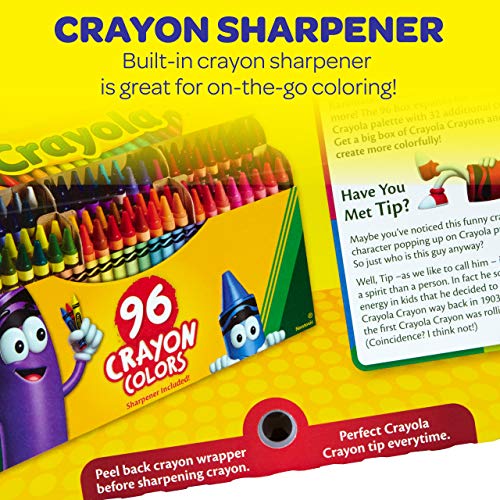 Crayola® Sharpener and Crayons, 96 pk - Harris Teeter