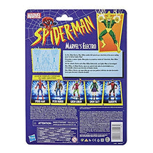 Load image into Gallery viewer, Spider-Man Hasbro Marvel Legends Series 6-inch Collectible Marvels Electro Action Figure Toy Retro Collection
