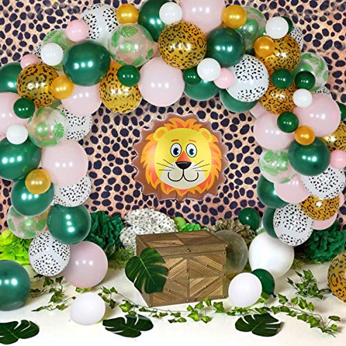 Wild and Three Party Decorations for Girl Safari Birthday