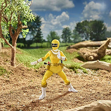 Load image into Gallery viewer, Power Rangers Lightning Collection Zeo Yellow Ranger 6-Inch Premium Collectible Action Figure Toy with Accessories, Kids Ages 4 and Up
