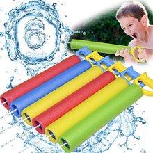 Load image into Gallery viewer, GUORUI Water Squirter for Kids-6 Pack 35ft Range Water Shooter Water Blaster for Kids Foam Pool Water Gun Cannon for Boys Girls Adults Summer Fun in Swimming Pool, Beach
