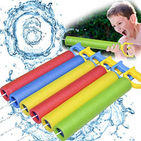 GUORUI Water Squirter for Kids-6 Pack 35ft Range Water Shooter Water Blaster for Kids Foam Pool Water Gun Cannon for Boys Girls Adults Summer Fun in Swimming Pool, Beach