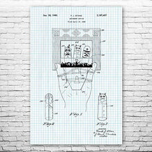 Load image into Gallery viewer, Finger Puppet Theater Poster Print, Toy Collector Gift, Puppet Wall Art, Daycare Decor, Theater Art, Marionette Gifts Graph Paper (9 inch x 12 inch)
